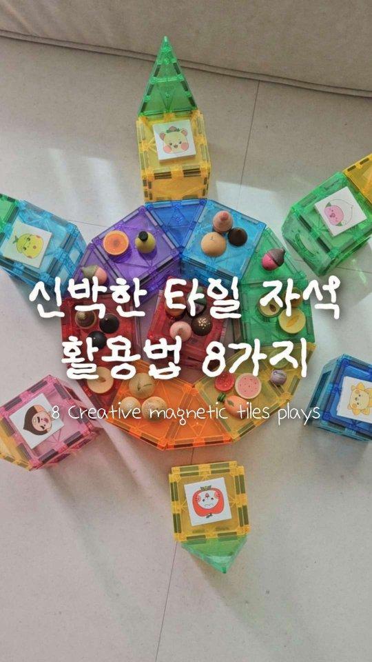 신상 망고라이언 자석블럭